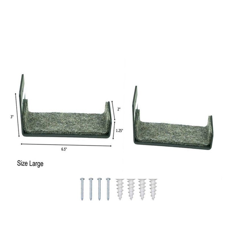 Shusmda Hanger Snowboard Wall Mount Bracket Snowboard Bracket Hanger Hook