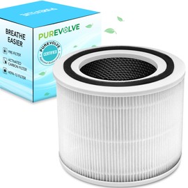 PUREVOLVE Filter Replacement for H250 HEPA-13 Air Purifier | 1-Pack