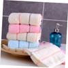 TOVINANNA 6pcs Cotton Face Cloths Thickened Absorbent Face Washers Soft