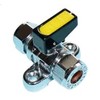 Everenty 8mm Mini Lever Gas Ball Valve with Backplate, Compression Connections to BS EN 1254, EN 331 Compliant