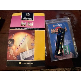 HOT ROD + 40 TRICKS BOOK KIT Magic Gem Paddle Move Spots Change Metal