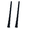 TEBOCR 8'' Harley Short Antenna Mast Spiral Antenna Flexible Rubber