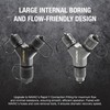NAVAC F1028 Rapid-Y Connection Fitting for Faster Evacuation and Recovery