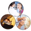 ALMOCN 2 Pack Pen Light,Nurse Medical Reusable LED Penlight White