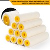 Mister Rui Paint Roller, 4 Inch Paint Roller Wool Blend,
