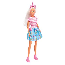 Simba Love Sweet & Fancy Doll in a Cool Outfit with Headband and Shoulder Bag Only One Item Delivered
