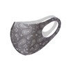 Komonee Face Mask Washable Reusable Grey Paisley Dustproof Cloth Mouth