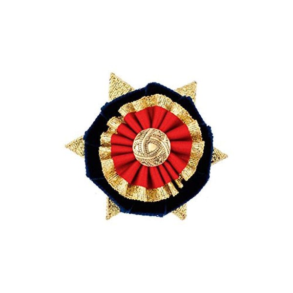 Showquest Boston Button Hole One Size navy/red/gold