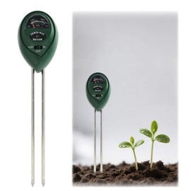 Anrbb Soil Tester, pH Value Soil Measure, Soil pH Meter 3-in-1 Soil Tester Set for Moisture, Light and pH, Soil Moisture Meter for Potting Soil, Garden, Farm, Lawn, Soil Moisture Sensor
