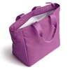 Vera Bradley Lunch Tote, Ripstop Polyester, Iris Orchid