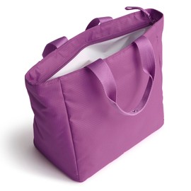 Vera Bradley Lunch Tote, Ripstop Polyester, Iris Orchid