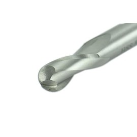 Shars 3/4" x 1/2" HSS 2 Flute Single End Ball Nose End Mill New !)