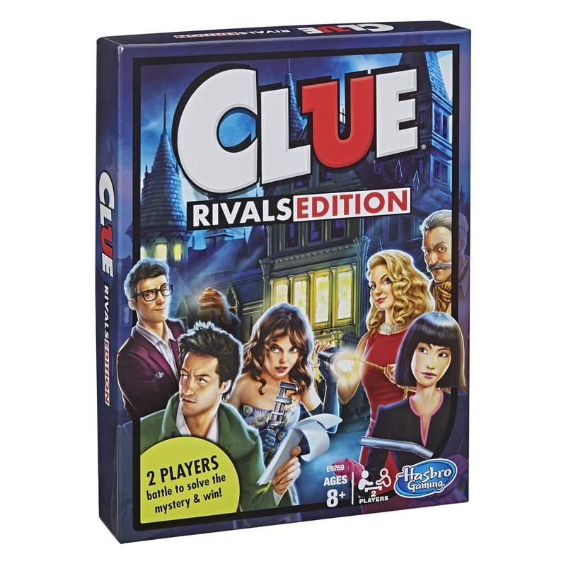 Cluedo Board Game - Edition for Rivalia, One-to-One Game for