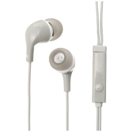 エレコム EHP-CN300MGY ステレオヘッドホン(マイク付) カナル CN300 グレー