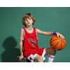 ISOVNUS Geek UP Kids Boys Basketball 2-Piece Basketball Performance Tank