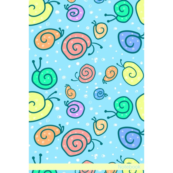 Notebook: Snail Notebook Journal For Teens and Adults | 120