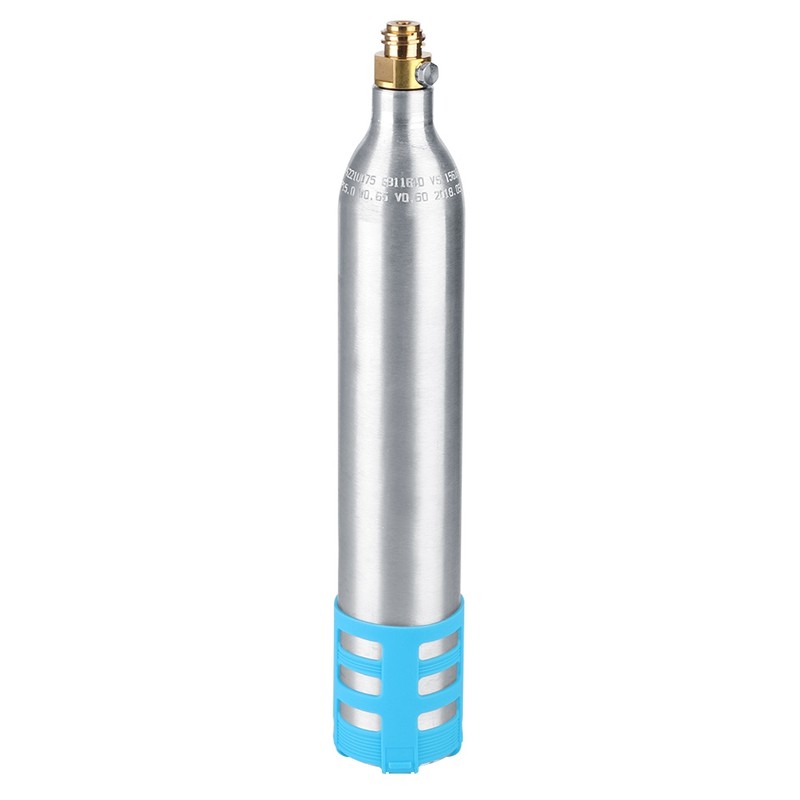 0.6L Refillable Soda Bottle Spare Reusable CO2 Cylinder Accessory for