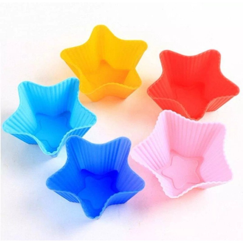 CL Capacillos Moldes Silicon Pack En Forma Figuras Reutilizable