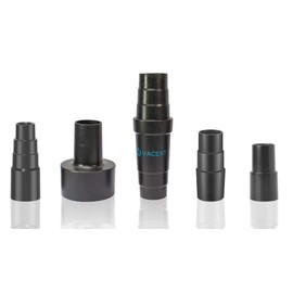 Universal Vacuum Hose Adapter Kit Reducer Attachment Set Converter from 1 1/2 inch to 1 1/4 inch from 1 3/8 inch to 1 1/4 inch Dust Hose Port Adapter