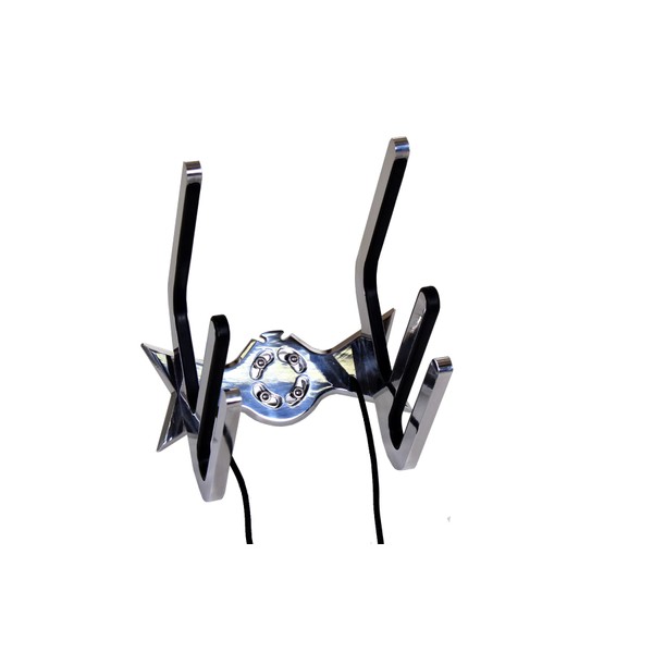 *Polished Aluminum* Vulcan Axe Combo Wakeboard Tower Rack