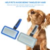 Velmoriah Professional Grade Slicker Brush for Dogs, Dog Grooming Brush