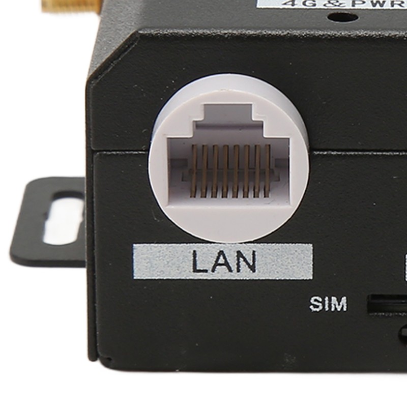 Industrial 4G LTE Router 150Mbps Nano SIM Card Slot Support