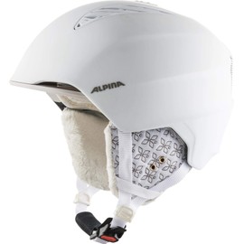 ALPINA Unisex - Adult, GRAND ski helmet, white-prosecco matt, 57-61 cm