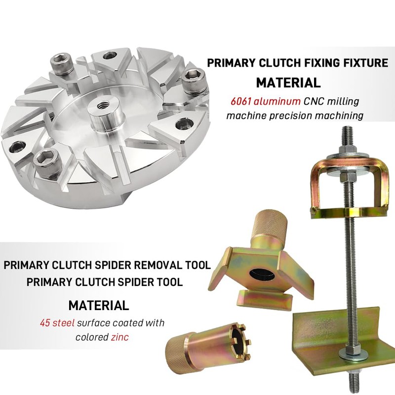 Complete Primary Clutch & Service Tools Kit Compatible with Polaris