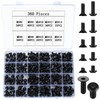 360 Pcs M5 Metric Hex Socket Head Cap Screws Bolts