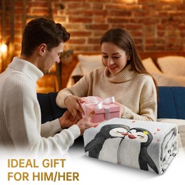 Gifts for Him Her, Anniversary Wedding Gifts for Boyfriends Girlfriend, I Love You Gifts Blanket, Romantic Birthday Present Gifts for Wife, Husband, Couple 60" × 50"