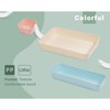 Backerysupply Set Of 12 Beige Color Plastic Desk Drawer Organizers