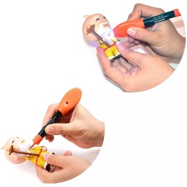 Visbella UV Light Curing Glue Liquid Plastic Welder Adhesive Kit 5 Second Repair