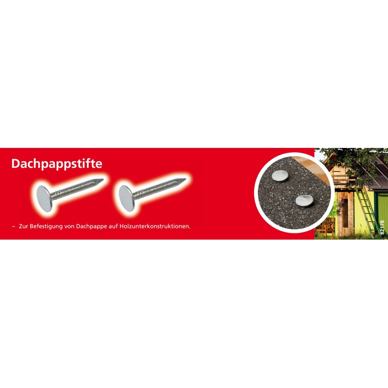 Suki.International 6178088 Roofing Nail 2.8 x 30 mm Galvanised DIN