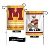 Minnesota Golden Gophers Garden Flag Set With Stand, Printed in