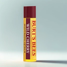 Burt's Bees Pomegranate Moisturizing Lip Balm Wild Cherry, 4.25g, 1 piece / 버츠비 포메그래니트 모이스처링 립밤 와일드체리, 4.25g, 1개
