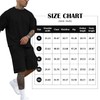 Fastkoala Men's Tracksuit Outfit Set Two Piece Round Neck Suits