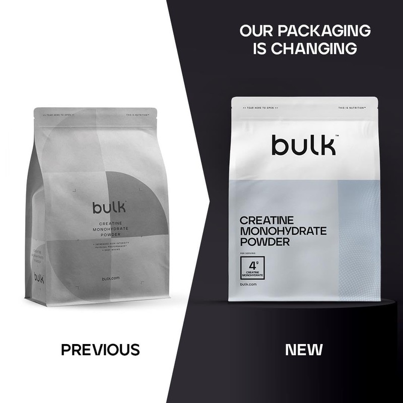 Bulk Creatine Monohydrate Powder, Mixed Berry, 500 g, 100 Servings,