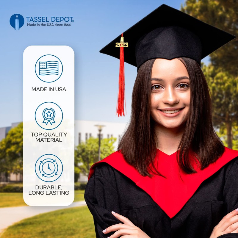 2024 Lime/White Graduation Tassel - Every School Color Available -Made