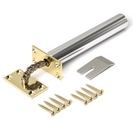 Bwintech 1 Pc Gold Finishing Door Closer for Internal Doors,Suitable for Kitchen Cabinets,Wardrobe Doors Spring Soft Close