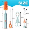 Fishlead Juego de Cepillos Eléctricos para Limpiar Biberones, Cepillos de