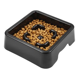 Slow Feeder Dog Square Bowls Stop Bloat Bowl Anti-Choking for Small Dogs