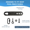 ALLSAFE Pool Fence - Quick Lock Latch - Replaces Outdated