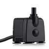 Alpine Corporation Outdoor Decor Power Head Pump for Large Fountains,