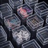 BENECREAT 16 Piece Plastic Divided Case, Highly Transparent, Accessory Case,