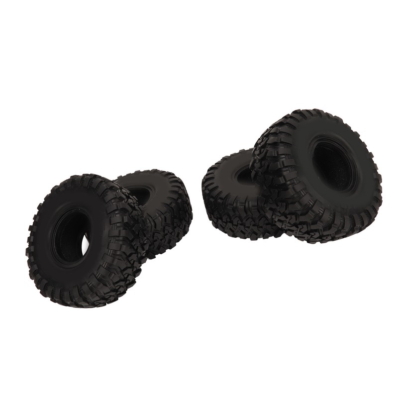1.9in RC Car Tire Uneven Texture Surface Stable Grip Rubber