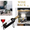 SuproBarware Stainless Steel Single Bottle Wine Rack - Set of