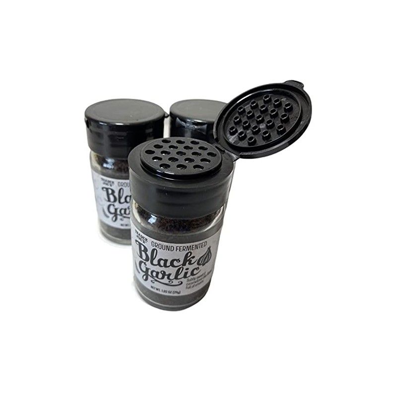 Trader Joe’s Ground Fermented Black Garlic (Pack of 3)