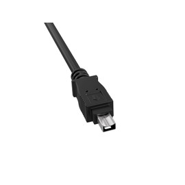 CableLeader 3ft FireWire 800 IEEE-1394b 9-Pin to 4-Pin Male to Male Data Transfer Cable for for MacBook, Mac Mini, iMac PC, Digital Cameras, 9-Pin/4-Pin IEEE 1394a, High Speed Firewire Cable, Black