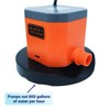 Black+Decker Pool Cover Pump, 800 Gallons Per Hour, Manual Switch
