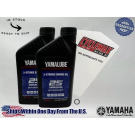 Yamaha Cyclemax Yamalube Smokeless 2-Stroke Premix Oil Kit fits 1987-1991 Yamaha CHAMP